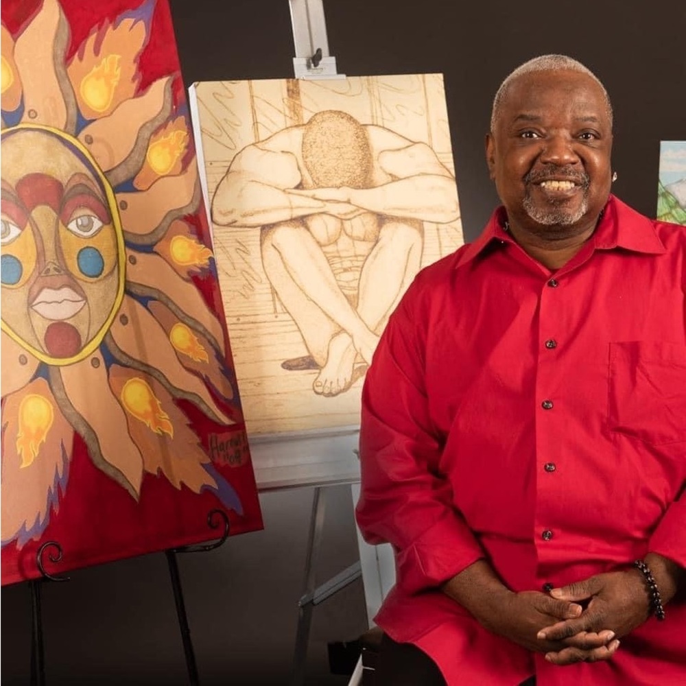 Artist Winston Harrell